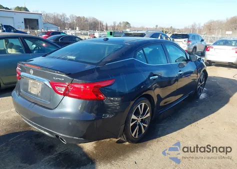 2016 Nissan Maxima 3.5 Platinum from USA, damaged, VIN 1N4AA6AP4GC390115